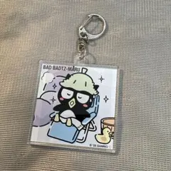 サンリオ 極楽湯 ばつ丸くん アクリルキーホルダー - メルカリ