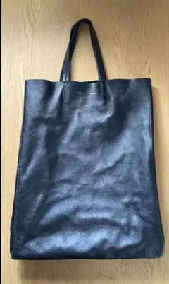 CELINE カバ トートバッグ ブラック レザー 希少 フィービー期 - メルカリ