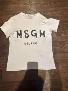 お値下げ可能　MSGM MILANO ロゴ 半袖Tシャツ ホワイトのサムネイル