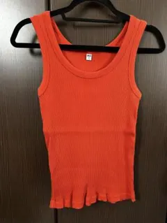 ユニクロ　リブタンクトップ
