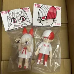 grapebrain WEGB にぎるちゃん のりくん WEGO ver. 新作 wegb マッシモ！にぎるちゃん WEGO ver. ソフビgrapebrain
