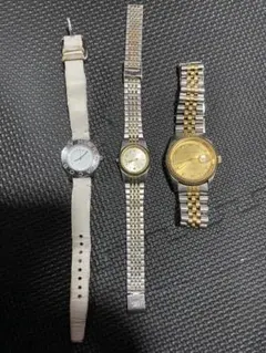 【訳あり】時計3点　　Marc by Marc Jacobs等