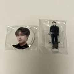 INI 尾崎匠海 XQUARE カプセルトイ ガチャ ミニアクスタ ミニ缶バッチ