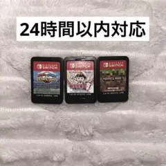 Switchソフト3本セット マイクラ　桃鉄 マリオ＆ソニック ソフトのみ