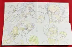 鬼滅の刃 無限列車編 ufotable cafe 猗窩座 原画ポストカード