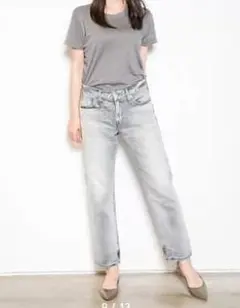 【美品】upper hightsTHE HIS ボーイズクロップデニム 23