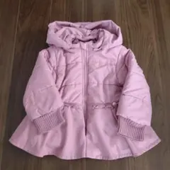 ビケットクラブ　フード付き中綿コート　110cm