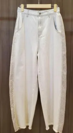 2026SS プリーツプリーズ COTTON DENIMデニム スカート3 - メルカリ