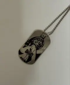 「新品」ヒステリックグラマー ドッグタグ ボールチェーン GUITAR GIRL GUITAR GIRL ボールチェーンネックレス|HYSTERIC GLAMOUR MEN