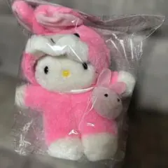 2003年 ハローキティ ご当地 ぬいぐるみ L 希少 山梨限定 桃 - メルカリ