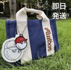 ネイビー　カートバッグ　マルボンゴルフ MALBON GOLFのサムネイル