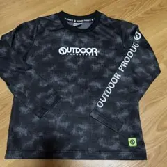 OUTDOOR PRODUCTS ドットパターン　長袖 Tシャツ 140