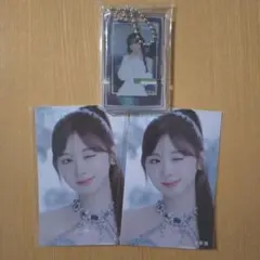 NiziU オンラインくじ ミイヒ AWAKE キーホルダー ステッカーセット④