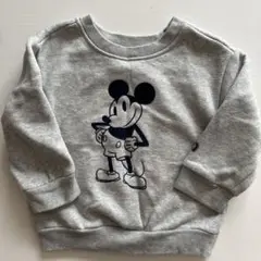 GAP ミッキーマウス スウェット グレー