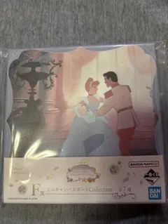 一番くじ　ディズニープリンセス　シンデレラ　ミニキャンバスボード　ミニフィギュア