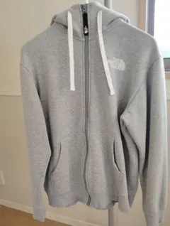 THE NORTH FACE リアビューフルジップフーディーグレー パーカー S