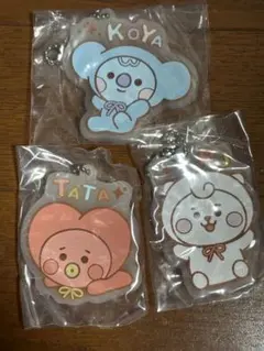 BT21 カプセルラバーマスコット3点セット