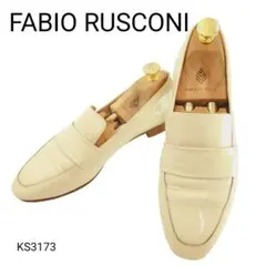 ファビオルスコーニ　美品　コインローファー　エナメル　パテントレザー　EU36