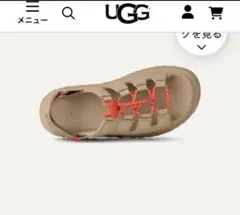 UGG 厚底サンダル　ゴールデングロウトグル　マスタードのサムネイル
