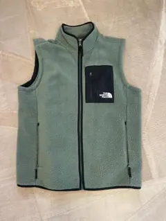 THE NORTH FACE フリースベスト オリーブグリーン　L XL