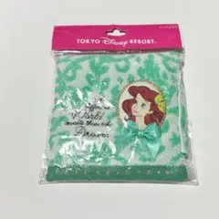 新品未使用　ディズニーリゾート　アリエル　ミニタオル　ハンドタオル　ハンカチ