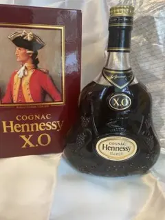 Hennessy X.O ヘネシー コニャック 箱 シリアルNO. 1000ml - メルカリ