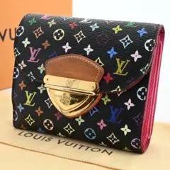 極美品✨ルイヴィトン ポルトフォイユ ジョイ マルチカラー ノワール