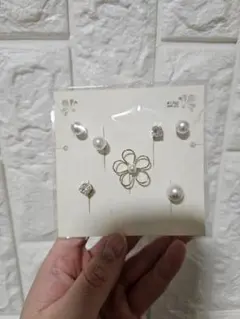 【新品未開封】パール ヘアアクセサリーセット