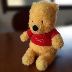 プーさん ぬいぐるみ 東京ディズニーリゾート　高さ約20cm　中古品／洗濯済