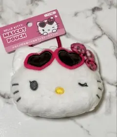 カラビナ付きぬいぐるみファスナーマスコット ハローキティ ヒョウ柄