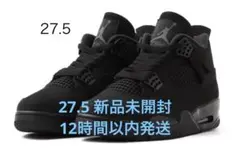 Nike Air Jordan 4 Black Cat ブラックキャット27.5