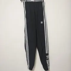 adidas　アディダスオリジナルス　トラックパンツ　黒　トレフォイル　ナイロン