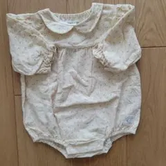 conoco 花柄ロンパース