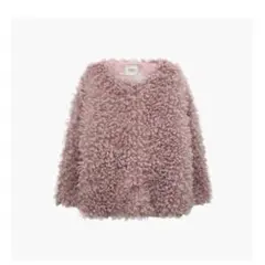 新品❤︎ オオトロ もこもこアウター ピンク プードルコート ボアブルゾン