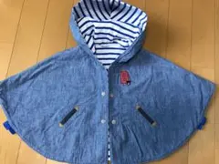 ミキハウス のポンチョ