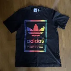adidas カラフルロゴ Tシャツ