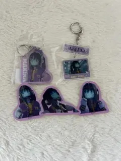 【銀河特急ミルキーサブウェイ】マキナ アクリルキーホルダー モバイルステッカー