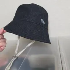 値下げ！美品 NEWERA ダークデニム バケットハット