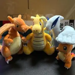 ポケモンフィット fit ぬいぐるみ ヒトカゲ リザード リザードン