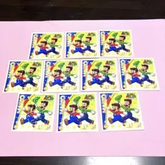 スーパーマリオシールコレクションNeo 59 マリオ&ルイージ　10枚セット