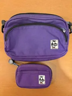 CHUMS パープル 小物入れセット
