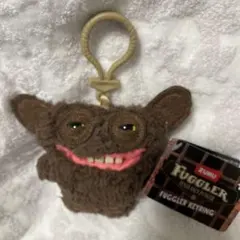 ♡新品♡ ZURU Fuggler ファグラー 茶色 キーリング キーホルダー