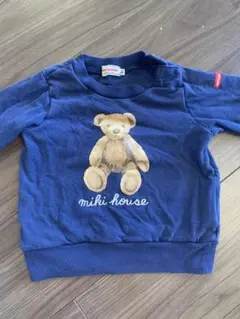 miki house クマイラスト トレーナー セット　ホットビスケッツ