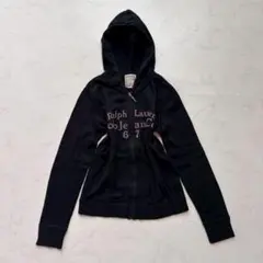 y2k Ralph Lauren パーカー 平成ギャル 星条旗 M（D405）