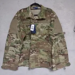 迷彩 ミリタリージャケット ベルクロ付き
