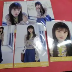 乃木坂46 個別生写真 矢田萌華 愛って羨ましい 5種コンプ 美品 - メルカリ