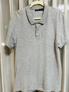 DKNY グレー ポロシャツ Lのサムネイル