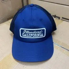 スタンダードカリフォルニアメッシュキャップライトネイビーま未使用ピンク