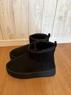 FREAK'S STORE ブラック ムートンブーツ