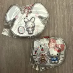サンリオ　パッケージチャーム　ハローキティ　ウィッシュミーメル